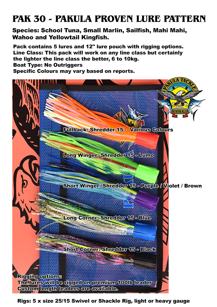 Lure Example Lure Pattern Examples
